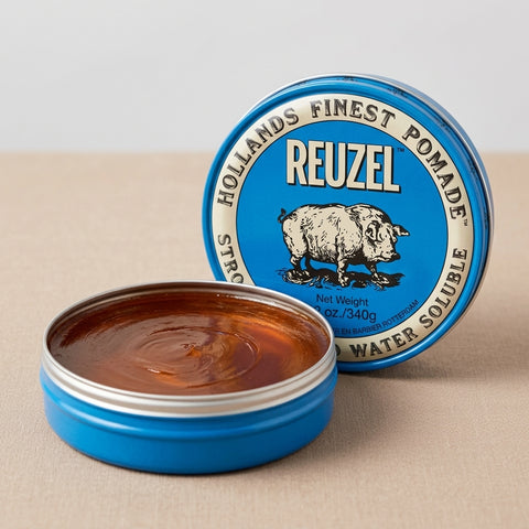 Reuzel Blue Pomade | Starker Halt & hoher Glanz