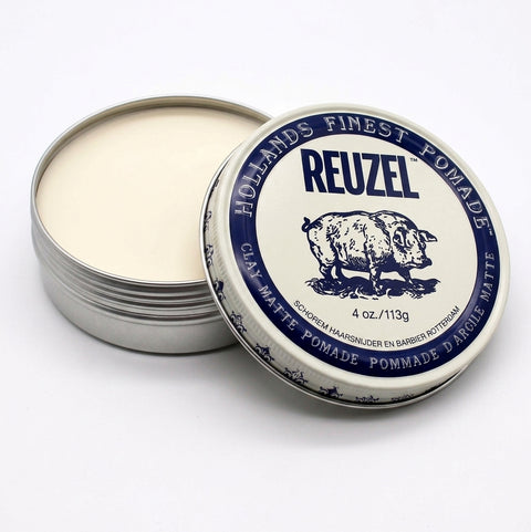 Reuzel Clay Matte Pomade | Starker Halt & mattes Finish