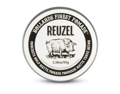 Reuzel Concrete Hold Matte Pomade | Starker Halt & Mattes Finish