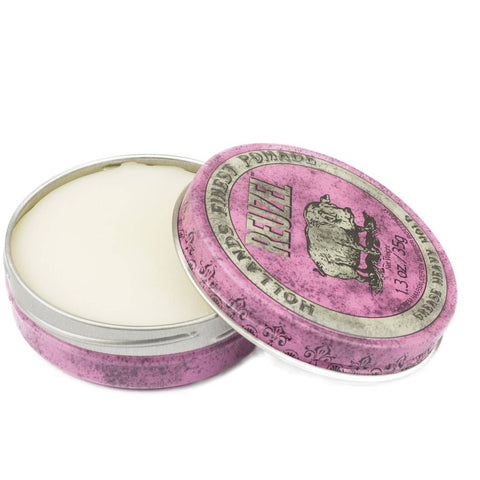 Reuzel Pink Pomade Grease | Starker Halt & mittlerer Glanz