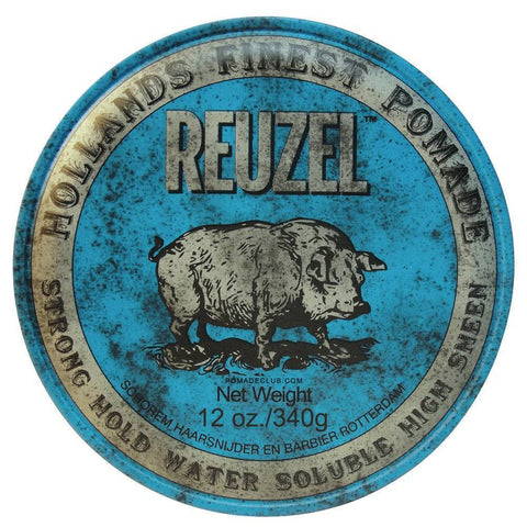 Reuzel Blue Pomade | Starker Halt & Hoher Glanz