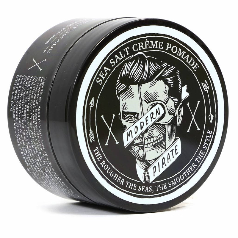 Modern Pirate Sea Salt Creme Pomade - tube vooraanzicht
