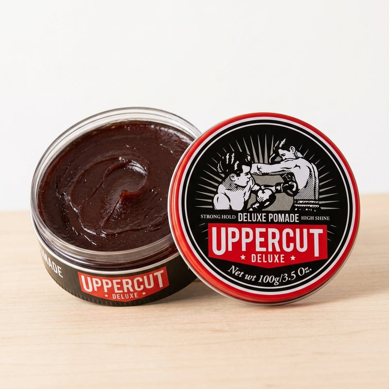 Uppercut Deluxe Pomade | Starker Halt & hoher Glanz