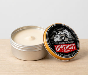 Uppercut Texture Cream, offener Tiegel mit Inhalt