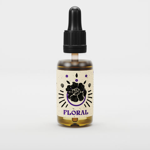 By Elementum Mollis Floral Beard Oil | Witte Bloemen, Bes & Mango