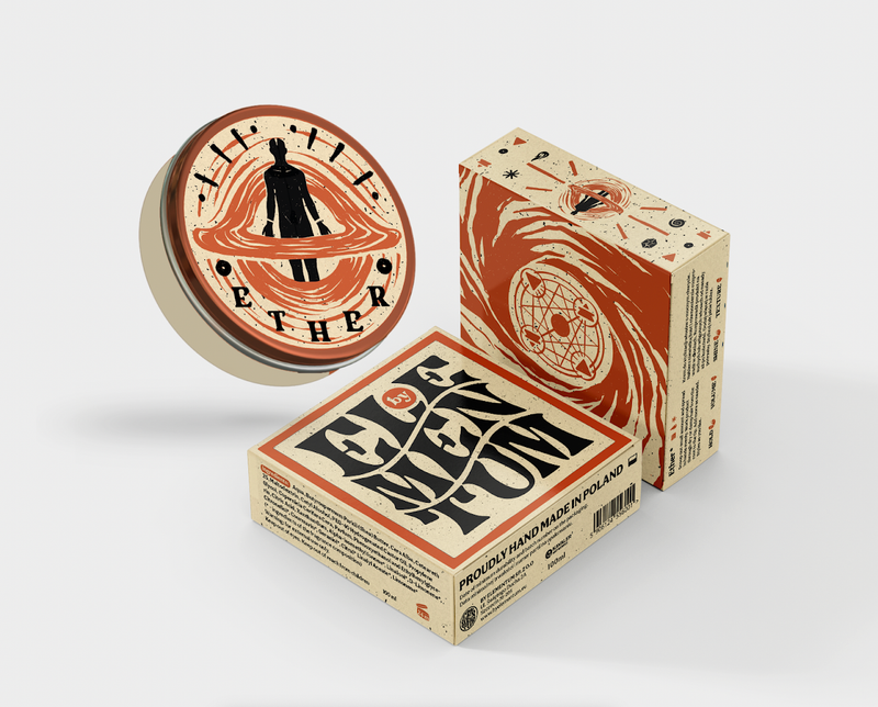 By Elementum Ether Hybrid Matte Clay | Sterke Hold & Matte Finish