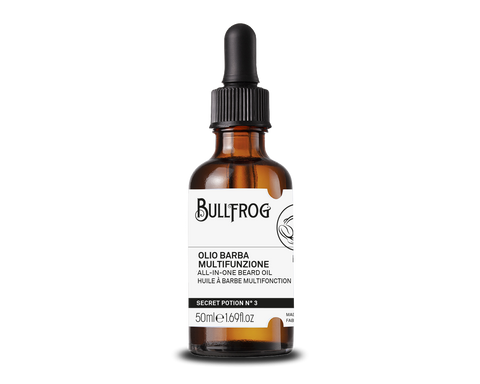 Bullfrog Secret Potion No. 3 Beard Oil | Maritiem en amber baardolie