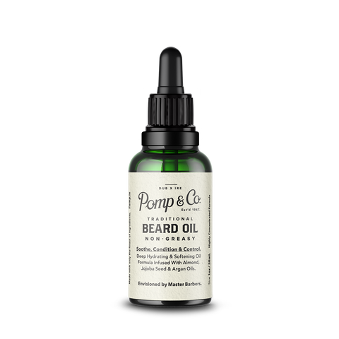 Pomp & Co. Beard Oil | Hydraterende Baardolie met Lime & Black Pepper