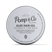 Pomp & Co. Aloe Hair Gel | Sterke Hold, Geen Uitvlokken