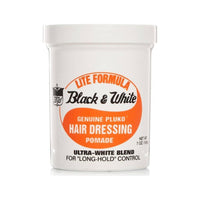 Black & White Lite Pomade 200 ml - pot, vooraanzicht