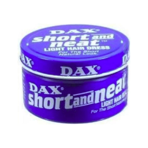 DAX Short & Neat 99 g - blik, schuin van boven