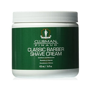 Ed. Pinaud Clubman Barber Scheercrème 453 ml - pot, vooraanzicht