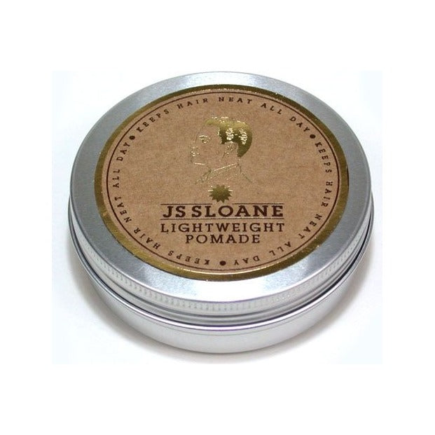 JS Sloane Lightweight Pomade 100 g - blik, vooraanzicht