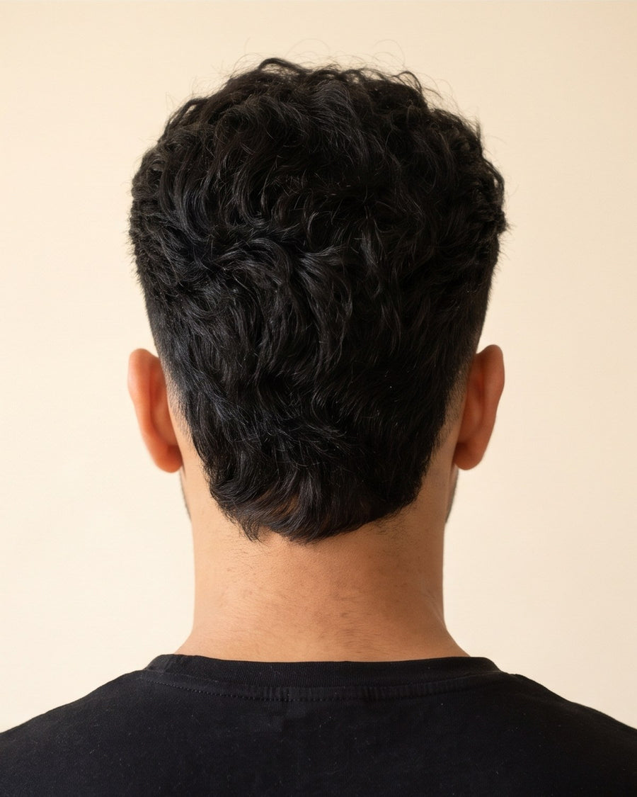 Burst Fade: hinten