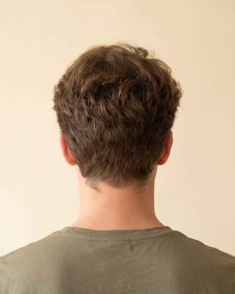 Fluffy Hair: hinten
