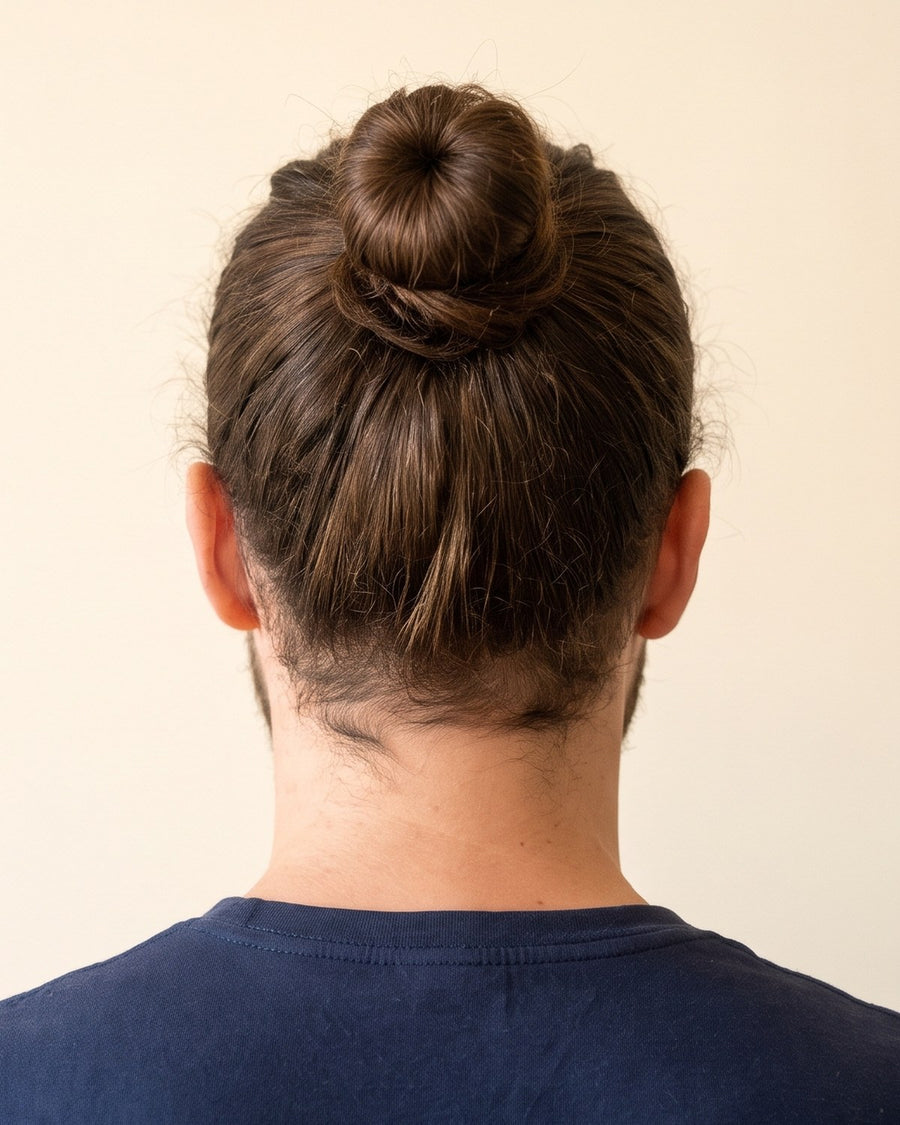 Man Bun: hinten