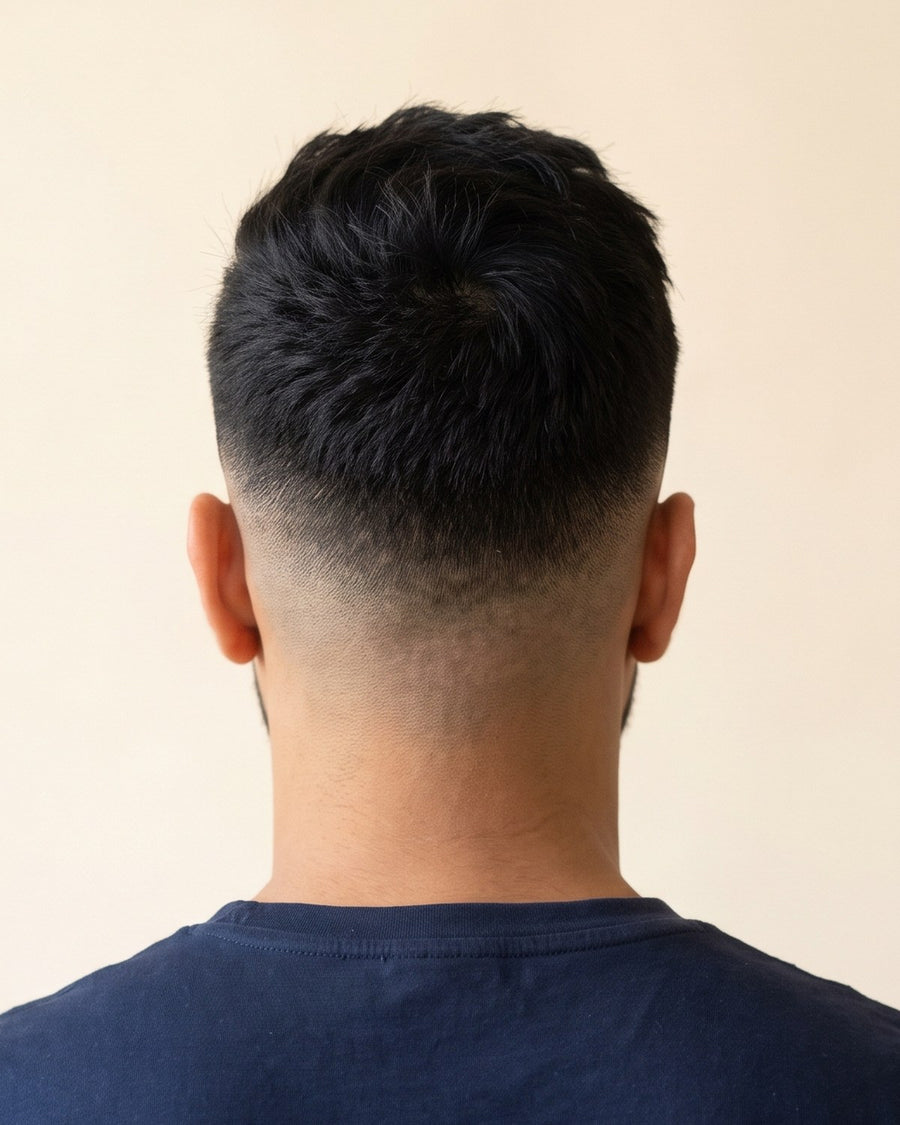 Mid Fade: hinten