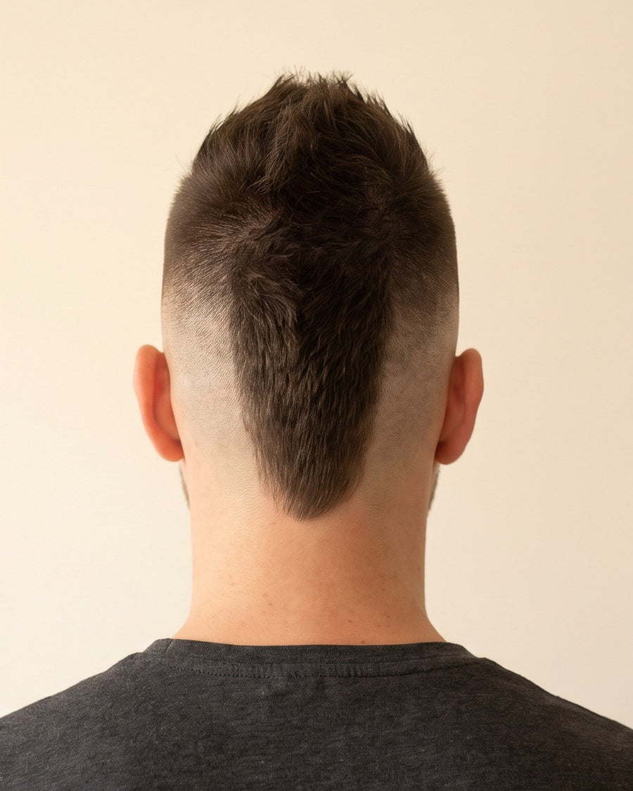 Mohawk: hinten
