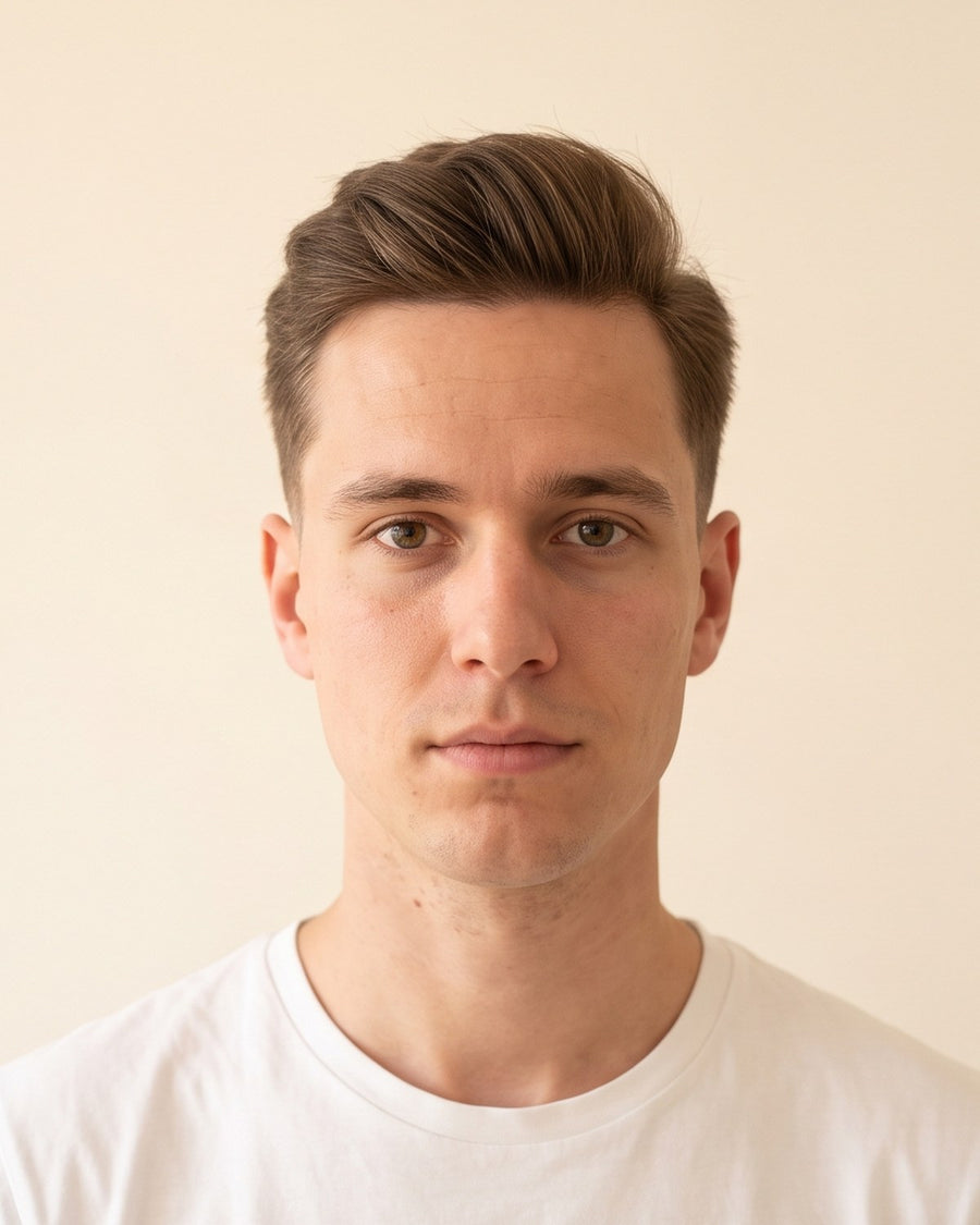 Taper Fade: vorne