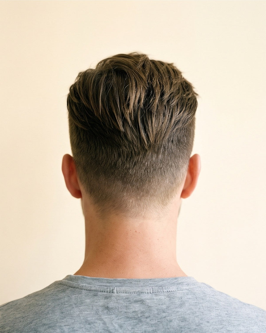 Undercut: hinten