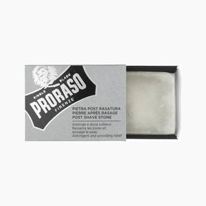 Proraso Aluinsteen 100 g - blok in doosje, vooraanzicht