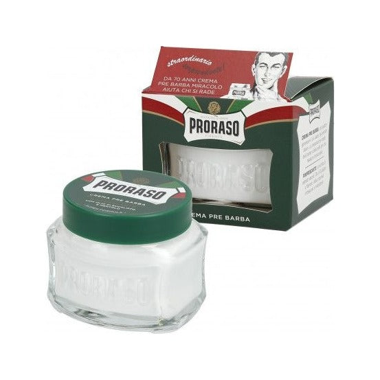 Proraso Pre-shave Crème Refreshing 100 ml - pot, vooraanzicht