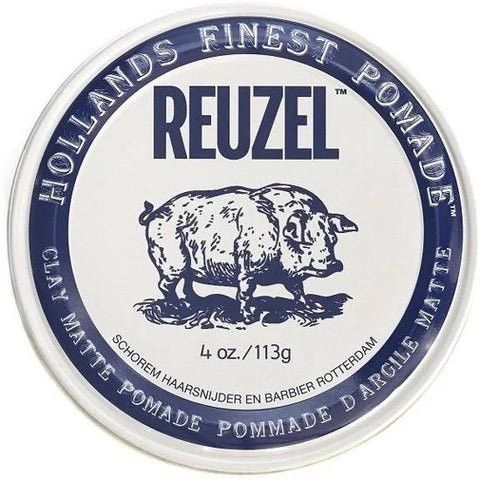 Reuzel Clay Matte Pomade | Starker Halt & Mattes Finish