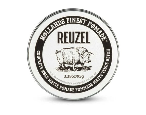 Reuzel Concrete Hold Matte Pomade | Starker Halt & Mattes Finish