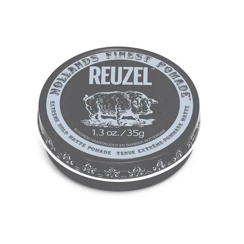 Reuzel Extreme Hold Matte Pomade | Extrem starker Halt & mattes Finish