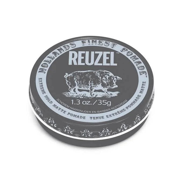 Reuzel Extreme Hold Matte Pomade | Extrem starker Halt & mattes Finish