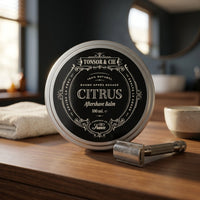 Tonsor & Cie Aftershave Balm Citrus - lifestyle setting