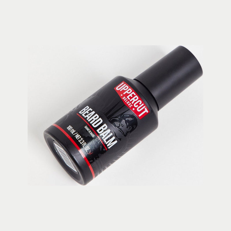 Uppercut Deluxe Baardbalsem 100 ml - fles, schuin vooraanzicht