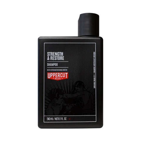 Uppercut Strength & Restore Shampoo, voorkant