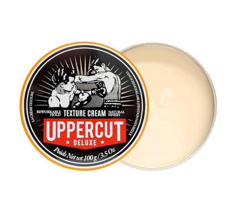 Uppercut Texture Cream | Mittlerer Halt & Natürlicher Glanz